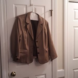 Blazer with Brown casual pants